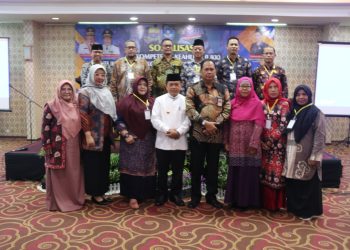 Al Haris Berharap Sosialisasi Uji Kompetisi Kepala Sekolah SMK Tingkatkan Pendidikan Kejuruan. Foto : Diskominfo Provinsi Jambi