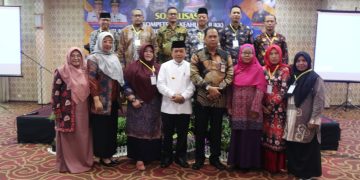 Al Haris Berharap Sosialisasi Uji Kompetisi Kepala Sekolah SMK Tingkatkan Pendidikan Kejuruan. Foto : Diskominfo Provinsi Jambi