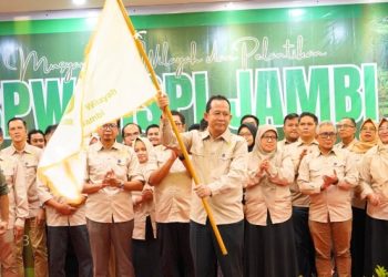 Bupati BBS Nahkodai BPW PISPI Jambi 2026–2031, Dorong Kedaulatan dan Ketahanan Pangan.Foto:dok.ist