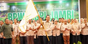 Bupati BBS Nahkodai BPW PISPI Jambi 2026–2031, Dorong Kedaulatan dan Ketahanan Pangan.Foto:dok.ist
