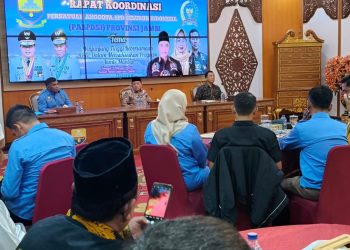 Gubernur Al Haris dan PABPDSI Fokuskan Pembahasan KMP serta Kepastian Anggaran Desa.dok.ist