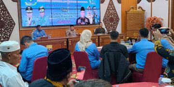 Gubernur Al Haris dan PABPDSI Fokuskan Pembahasan KMP serta Kepastian Anggaran Desa.dok.ist