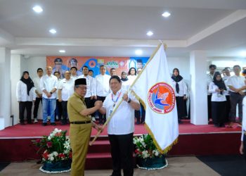 Wagub Abdullah Sani Kukuhkan Pengurus FPRB Provinsi Jambi.foto dok.ist