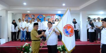 Wagub Abdullah Sani Kukuhkan Pengurus FPRB Provinsi Jambi.foto dok.ist