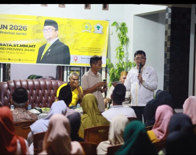 Aspirasi Mengalir di Nagasari, Ivan Wirata Fokus Perjuangkan Ambulans dan Pembangunan.Foto:dok.ist