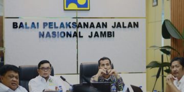 Waka DPRD Ivan Wirata Perkuat Koordinasi dengan BPJN dan Pemkab Merangin Demi Jalan Nasional.Foto:dok.ist