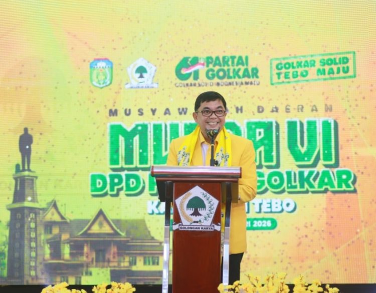 Musda VI Golkar Tebo Dibuka Ivan Wirata, Khalis Mustiko Berpeluang Terpilih Aklamasi.Foto:dok.ist