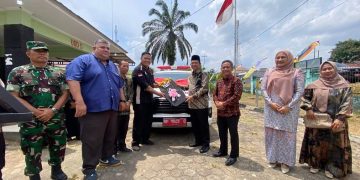 Bupati BBS Dukung Pelayanan Kesehatan, Puskesmas Tanjung Terima Ambulans Baru.Foto:dok.ist