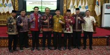 Wakil Bupati Tanjab Timur Ikuti Rakerda LPTQ Provinsi Jambi, Dukung Penguatan Pembinaan MTQ.Foto:dok.ist