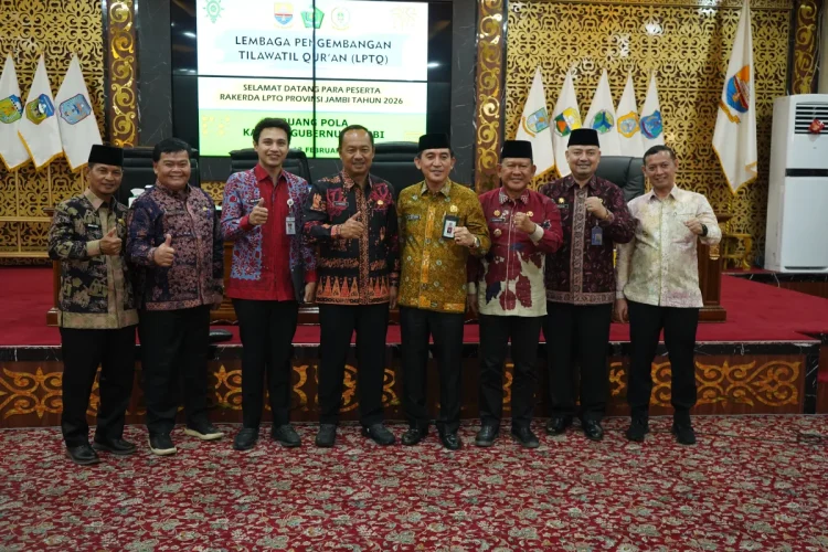 Wakil Bupati Tanjab Timur Ikuti Rakerda LPTQ Provinsi Jambi, Dukung Penguatan Pembinaan MTQ.Foto:dok.ist