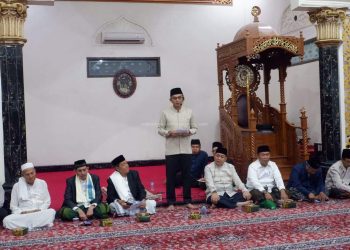 Wabup Junaidi H. Mahir Sambut Kunjungan Safari Ramadan MUI Provinsi Jambi.Foto:dok.ist