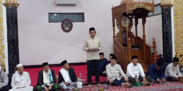 Wabup Junaidi H. Mahir Sambut Kunjungan Safari Ramadan MUI Provinsi Jambi.Foto:dok.ist