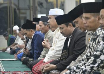 Safari Ramadan 1447 H, Sekda Budhi Hartono Kunjungi Masjid Al-Kautsar Desa Panca Bakti.Foto:dok.ist