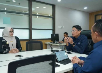 Percepat Pembangunan Pasar, Bupati Dillah Temui Kementerian Perdagangan.Foto:dok.ist