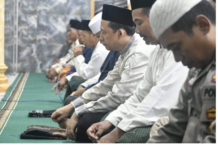 Safari Ramadan 1447 H, Bupati BBS Kunjungi Masjid Jami’atul Islamiyah Kebun IX.Foto:dok.ist