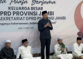 Buka Puasa Bersama DPRD Jambi, Hafiz Fattah Tekankan Pentingnya Silaturahmi Jelang Idul Fitri.Foto:dok.ist