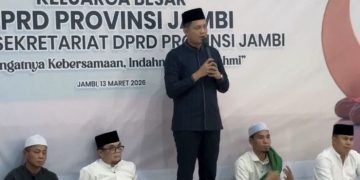 Buka Puasa Bersama DPRD Jambi, Hafiz Fattah Tekankan Pentingnya Silaturahmi Jelang Idul Fitri.Foto:dok.ist