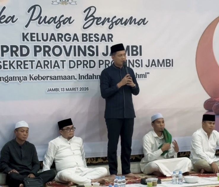 Buka Puasa Bersama DPRD Jambi, Hafiz Fattah Tekankan Pentingnya Silaturahmi Jelang Idul Fitri.Foto:dok.ist