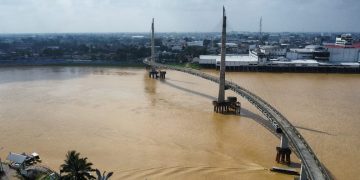 PUTR Jambi Periksa Kelaikan Jembatan Gentala Arasy untuk Antisipasi Kerusakan.Foto:dok.ist