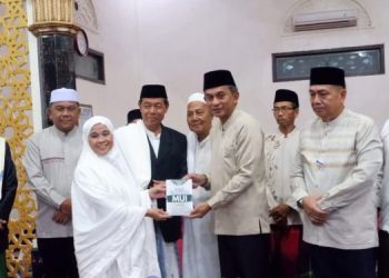Pererat Silaturahmi Ramadan, Wabup Junaidi Mahir Terima Kunjungan MUI Provinsi Jambi.Foto:dok.ist