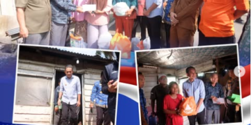 Pemkab Muaro Jambi Salurkan Bantuan bagi Korban Puting Beliung di Seponjen.Foto:dok.ist