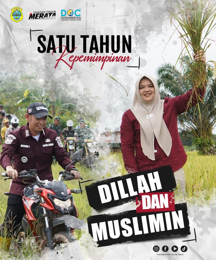 Setahun Dillah–Muslimin Pimpin Tanjabtim, Deretan Program Unggulan Mulai Terwujud.Foto:dok.ist